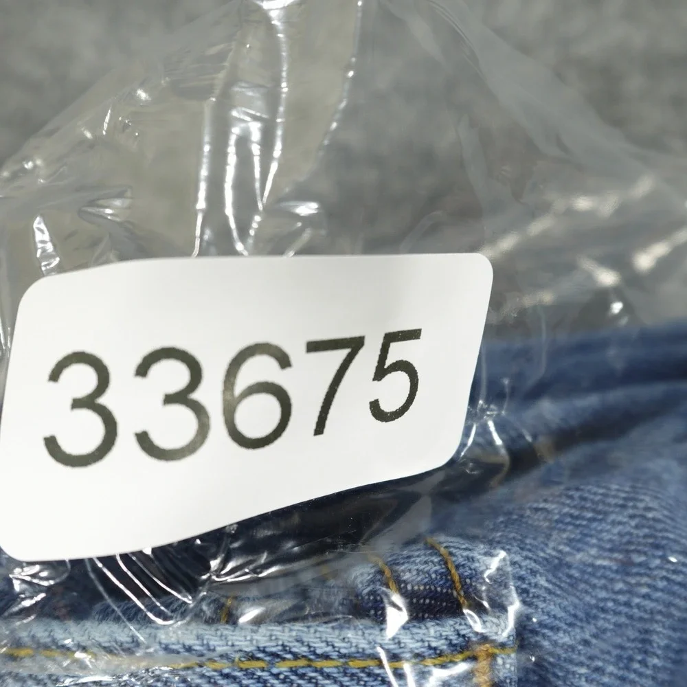 Levis 501 Mens Jeans 36x32 (Tag 38x32) Blue Original Fit Straight Leg Button Fly